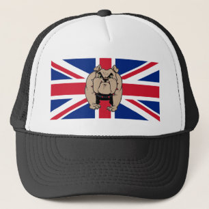 Camionero Gorra británico de Reino Unido del bulldog