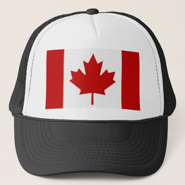 Camionero Gorra canadiense de la malla de los camioneros de (Anverso)