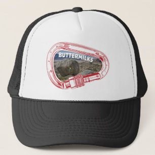 Camionero Gorra Carabiner de alzas de mariposas