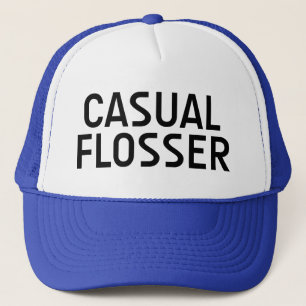 Camionero Gorra CASUAL del lema de la diversión de FLOSSER