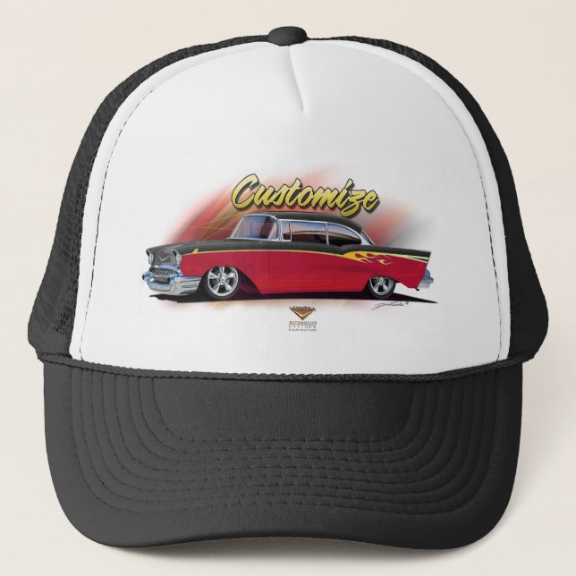 Camionero gorra chevy del personalizado del coche de (Anverso)