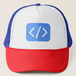 Camionero Gorra clásico de codificación y programación