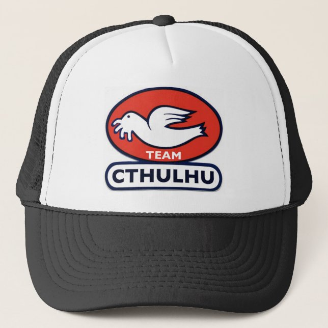 Camionero Gorra clásico de Cthulhu del equipo (Anverso)