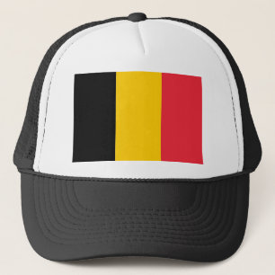 Camionero Gorra con bandera de Bélgica