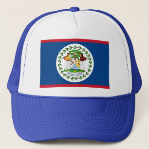 Camionero Gorra con bandera de Belice