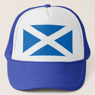Camionero Gorra con bandera de Escocia