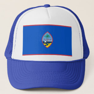 Camionero Gorra con bandera de Guam - Estados Unidos