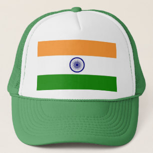 Camionero Gorra con bandera de la India