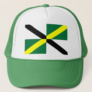 Camionero Gorra con bandera de Monterrey, California
