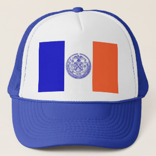 Camionero Gorra con bandera de Nueva York - Estados Unidos