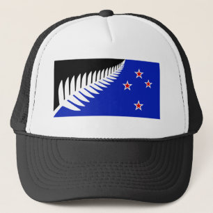 Camionero Gorra con bandera de plata por Kyle Lockwood