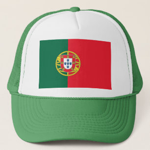Camionero Gorra con bandera de Portugal
