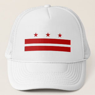Camionero Gorra con bandera de Washington DC - EE. UU.