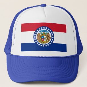 Camionero Gorra con bandera del estado de Misuri - Estados U