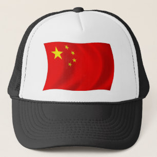 Camionero Gorra con la bandera de China