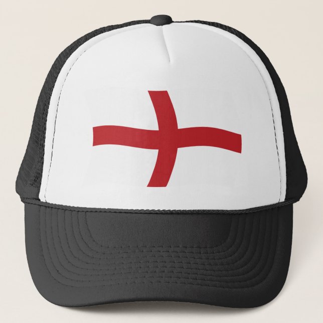 Camionero Gorra con la bandera de Inglaterra (Anverso)