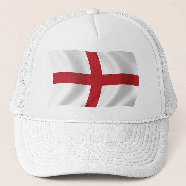 Camionero Gorra con la bandera de Inglaterra (Anverso)