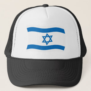 Camionero Gorra con la bandera de Israel