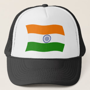 Camionero Gorra con la bandera de la India