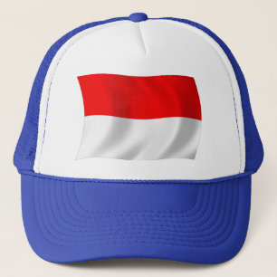 Camionero Gorra con la bandera de Mónaco