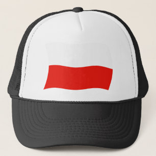 Camionero Gorra con la bandera de Polonia