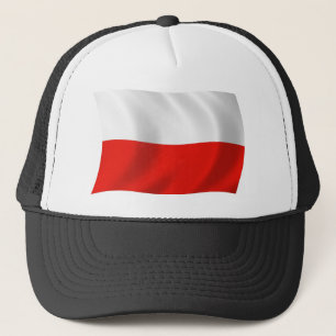 Camionero Gorra con la bandera de Polonia