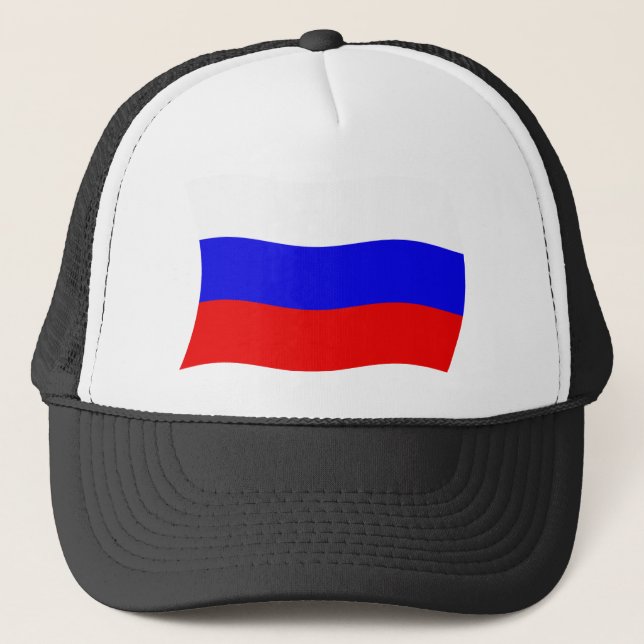 Camionero Gorra con la bandera de Rusia (Anverso)