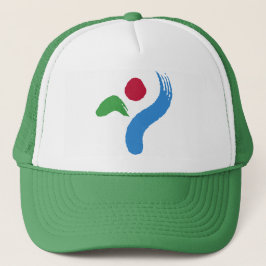 Camionero Gorra con la bandera de Seúl, Corea del Sur
