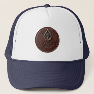 Camionero Gorra con logo de Droplyt Golf Rustic