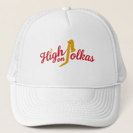 Camionero Gorra con logo de High on Polkas