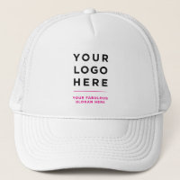 Gorra con logotipo personalizado y texto de marca 