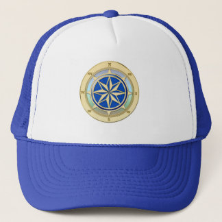 Camionero Gorra con Rosa de los Vientos