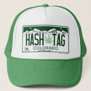 Camionero Gorra conmemorativo de la etiqueta del hachís de