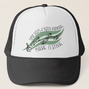 Camionero GORRA conmemorativo del 30° Festival de Música de