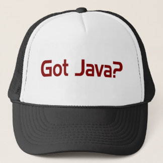 Camionero Gorra conseguido de Java