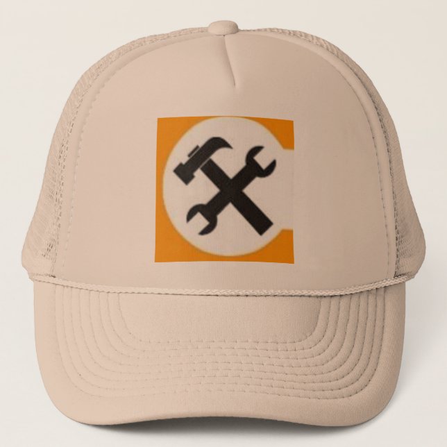 CAMIONERO GORRA CONSTRUCCIÓN PERSONALIZAR DE HATBEIGE (Anverso)