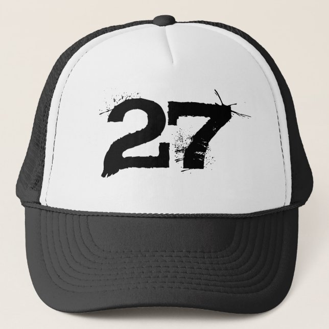 Camionero gorra de 27 individuos (Anverso)