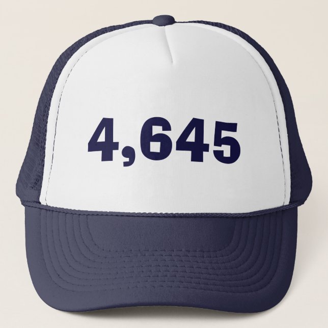 Camionero gorra de 4.645 camioneros (Anverso)