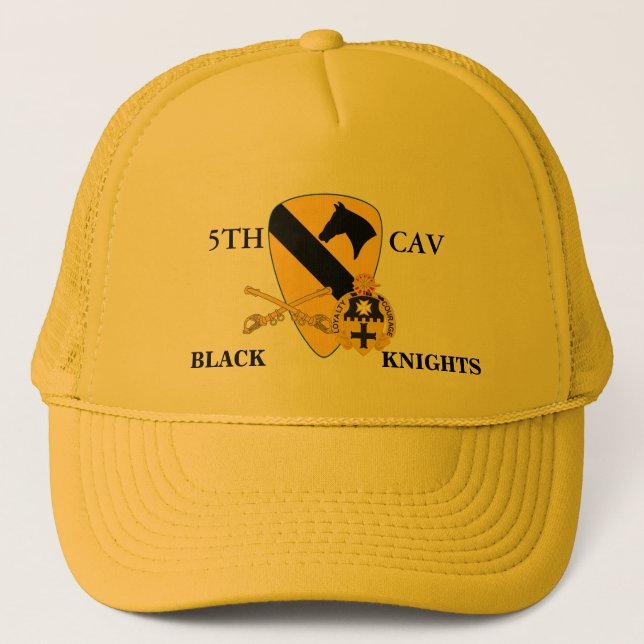 CAMIONERO GORRA DE 5ª CAVALRY REGISTRO DE 1ª CAVALRY DIV (Anverso)