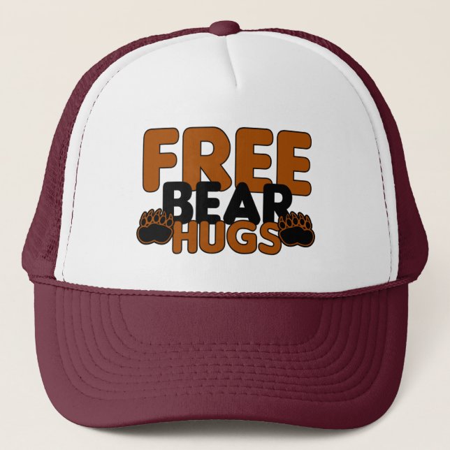 Camionero Gorra de abrazos de OSO libre (Anverso)