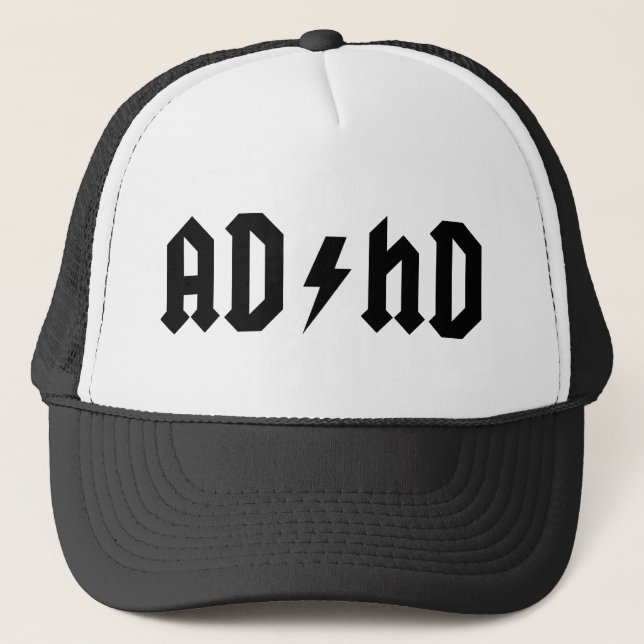Camionero Gorra de ADHD (Anverso)
