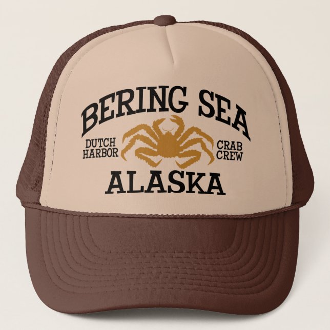 Camionero Gorra de ALASKA del MAR de BERING (Anverso)