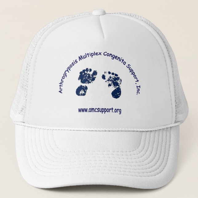 Camionero Gorra de AMCSI Arthrogryposis (Anverso)