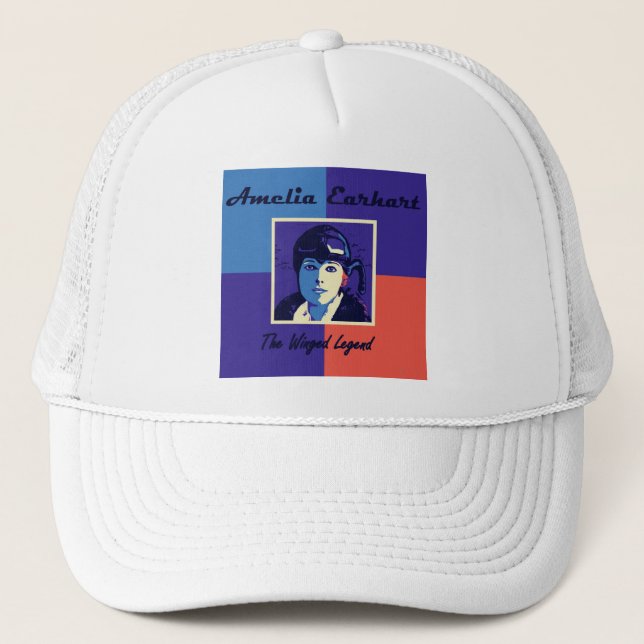Camionero Gorra de Amelia Earhart (Anverso)