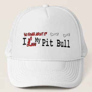 Camionero Gorra de American Pit Bull Terrier (I Love)