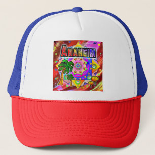 Camionero Gorra de amigos tropicales de Anaheim