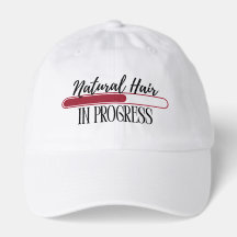 Gorra de amor de cabello negro "Cabello Natural en