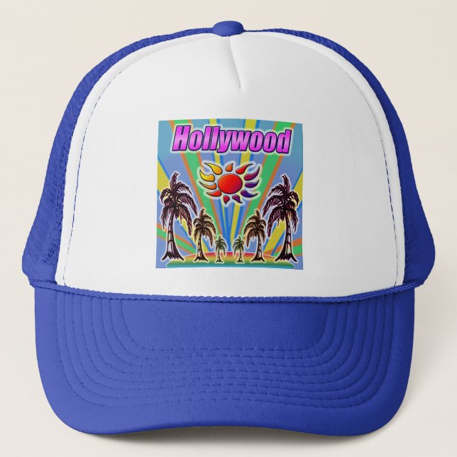 Camionero Gorra de amor de verano de Hollywood (Anverso)