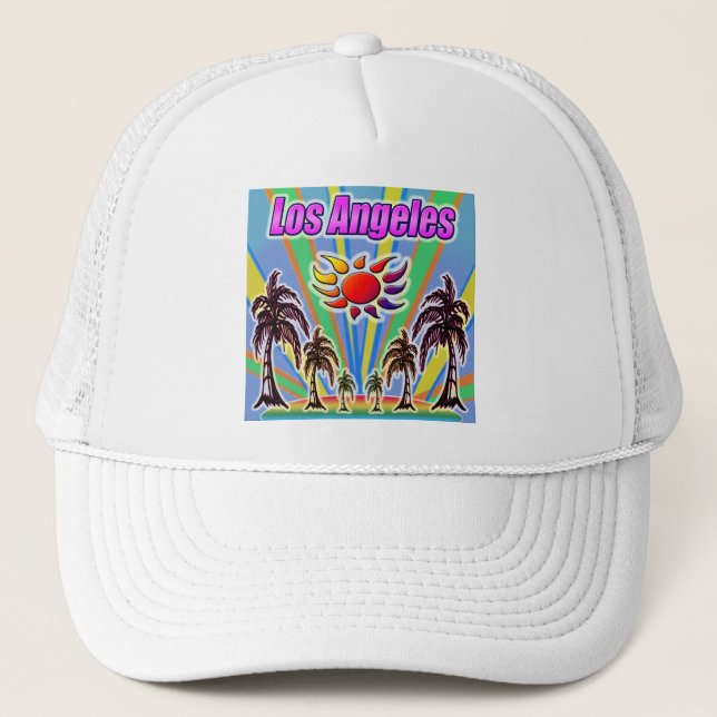 Camionero Gorra de amor de verano de Los Ángeles (Anverso)
