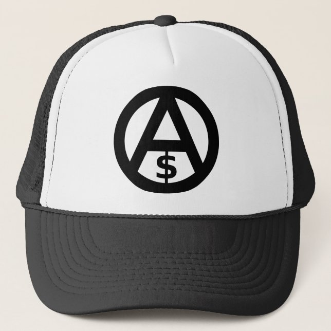 Camionero Gorra de Anarcho Capitlism (Anverso)